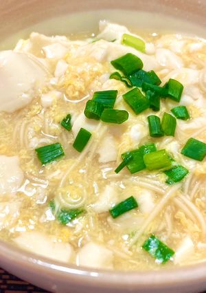 豆腐あんかけ素麺-レシピのメイン写真