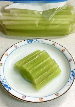 ふきの青煮（煮浸し）ふきの下処理　-レシピのメイン写真