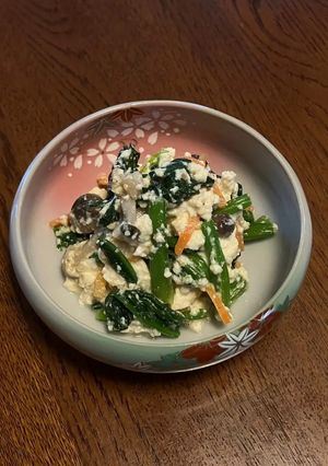 ほうれん草の白和え-レシピのメイン写真