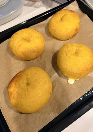 かぼちゃベーグル-レシピのメイン写真