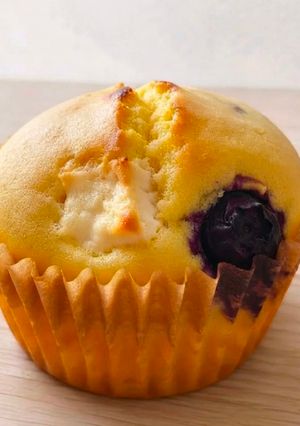 ブルーベリー&クリームチーズマフィン-レシピのメイン写真