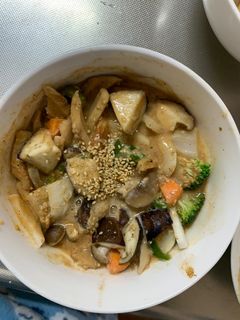 肉無チクワクリーミーロコモコ味野菜炒め-レシピのメイン写真