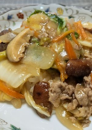 腸活!!♪五目あんかけご飯♪-レシピのメイン写真