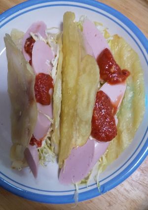ライスペーパーと米粉のトルティーヤ-レシピのメイン写真