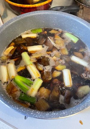 日曜のお父さんレシピ『鴨そばのつけ汁』-レシピのメイン写真