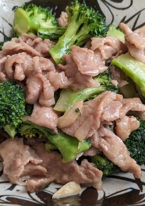 豚こま肉とブロッコリーの味噌炒め-レシピのメイン写真