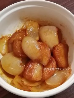 さつま揚げのケチャップ炒め-レシピのメイン写真