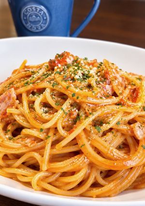 簡単ワンパン♪トマトクリームパスタ-レシピのメイン写真