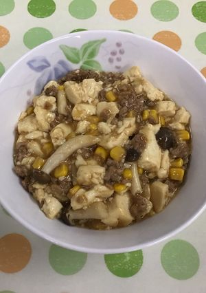 【20分で夕食】包丁いらずの麻婆豆腐-レシピのメイン写真