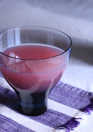 黒人参茶リラックス×カルピスソーダ-レシピのメイン写真