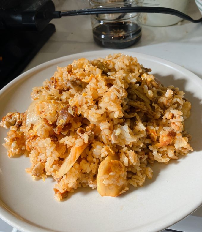 うま辛⭐︎やみつき納豆キムチチャーハン⭐︎ by マリブチキン