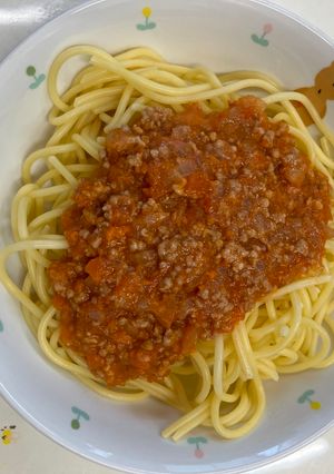 ミートスパゲッティー-レシピのメイン写真
