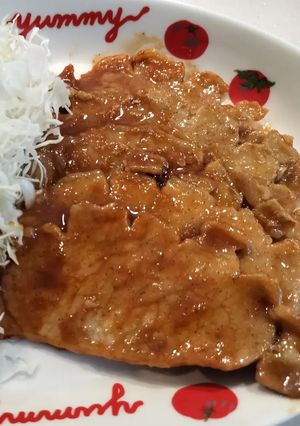漬け込みなし、簡単しょうが焼き-レシピのメイン写真