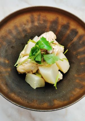 大根と手羽元のウマ塩煮-レシピのメイン写真
