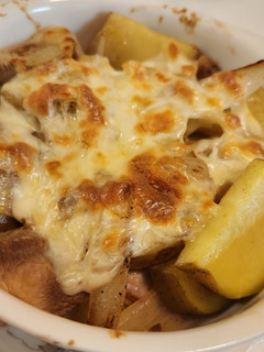 ポテトとチキンのダブルチーズ焼き-レシピのメイン写真
