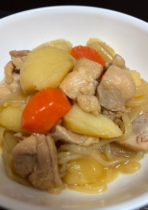 同割で簡単！とり肉じゃが-レシピのメイン写真