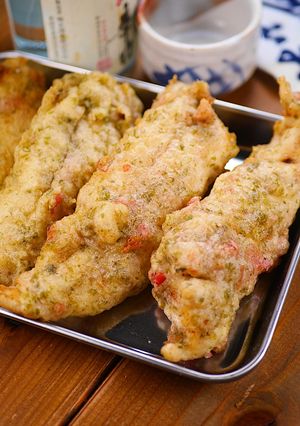 梅と青のり香る♪老舗のサクサクささみ鶏天-レシピのメイン写真
