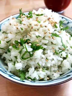 青じそごはん-レシピのメイン写真