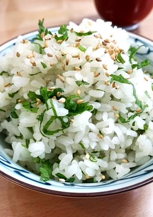 青じそごはん-レシピのメイン写真