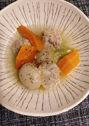 ホッコリ鶏団子スープ-レシピのメイン写真