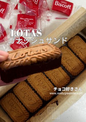 ロータスでつくる生チョコサンド-レシピのメイン写真