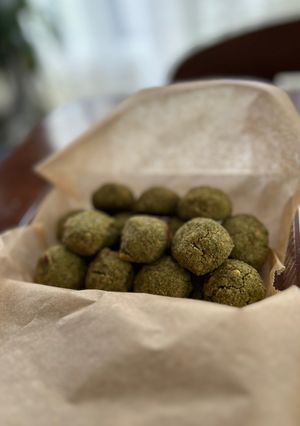 米粉で簡単 ナッツ&茶サクほろクッキー-レシピのメイン写真