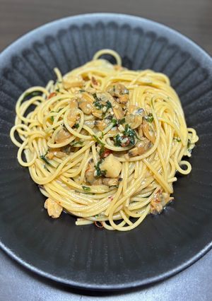 シーフードのペペロンチーノ-レシピのメイン写真