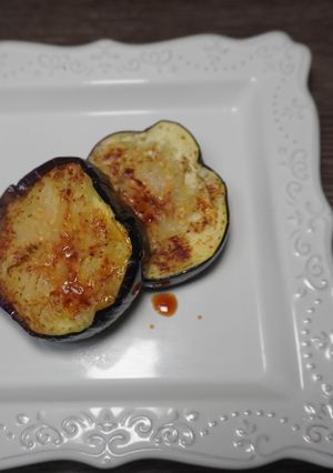 大茄子のステーキ♪♪-レシピのメイン写真