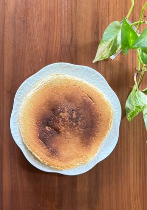 むらさきもち麦粉いりホットケーキ-レシピのメイン写真