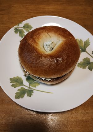 梨湖の簡単！ベーグルサンド！-レシピのメイン写真