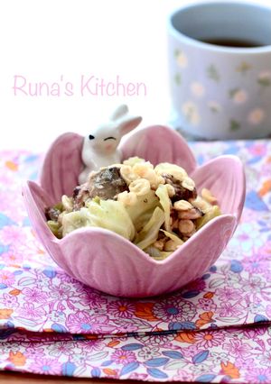 キャベツと鯖缶のオイスター蒸し-レシピのメイン写真