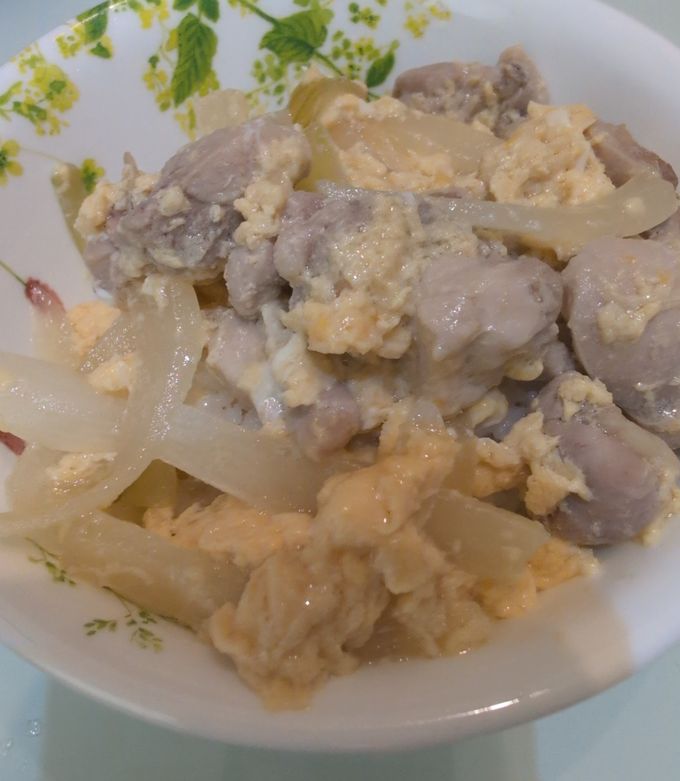 レンジで簡単親子丼☆鶏もも1枚使用-レシピのメイン写真