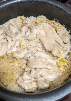 あご出汁×醤油のカオマンガイ（弁当向け）-レシピのメイン写真