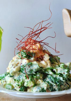 菜の花と卵のサラダ☆簡単レンジ2分☆弁当-レシピのメイン写真