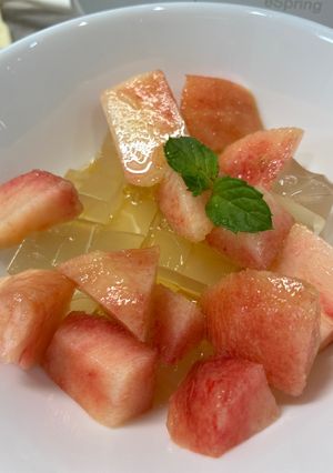ところてんのみつ豆風-レシピのメイン写真