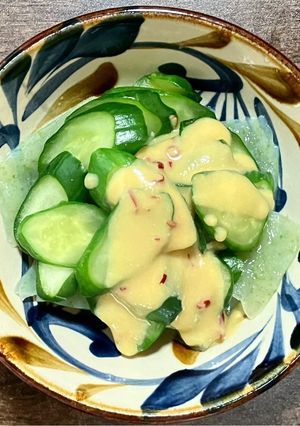 明日香さんのキュウリとコンニャクの和え物-レシピのメイン写真