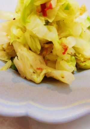しょうが香る梅キャベツ酢-レシピのメイン写真