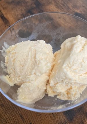 アイスクリーム ホワイトチョコ&はちみつ-レシピのメイン写真