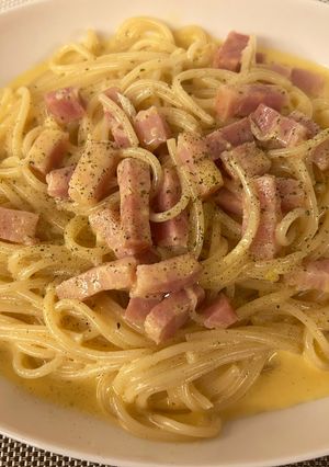 牛乳で♪カルボナーラ-レシピのメイン写真