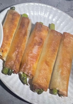 アスパラの春巻き-レシピのメイン写真