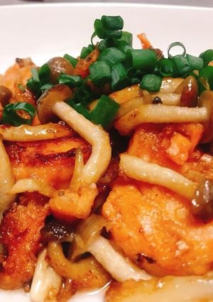 鮭ときのこのバター醤油-レシピのメイン写真