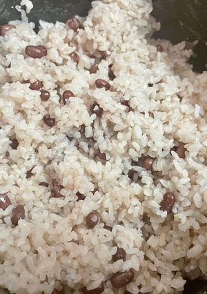 タイの小豆と日本米でお赤飯-レシピのメイン写真