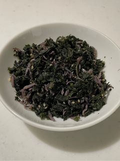 紫蘇ふりかけ・・・ジュース後の葉で!-レシピのメイン写真