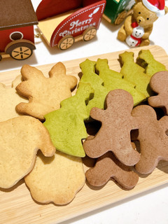 クリスマスにも!簡単3色クッキー-レシピのメイン写真