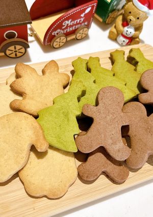 クリスマスにも！簡単3色クッキー-レシピのメイン写真