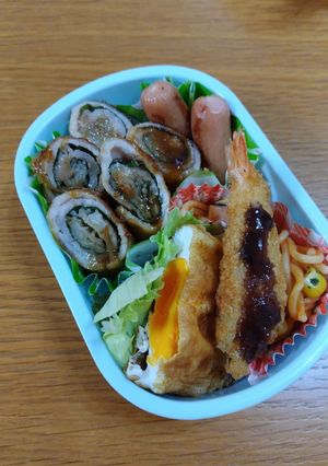 お弁当おかず♪大葉・えのきの豚でクルクル-レシピのメイン写真