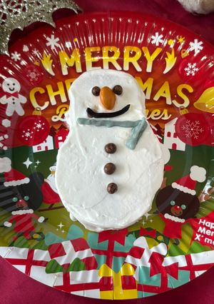 食パンで雪だるまサンドケーキ-レシピのメイン写真
