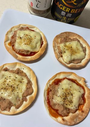 餃子の皮ピザwithほりにし-レシピのメイン写真