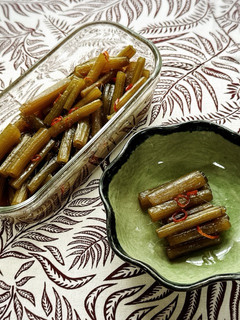 フキの炒め煮-レシピのメイン写真