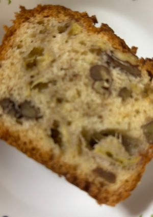 バナナとピーカンナッツのパウンドケーキ-レシピのメイン写真